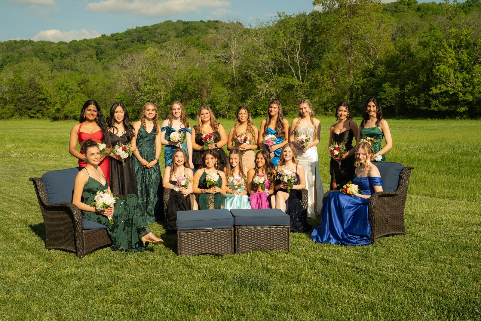 Prom group photo